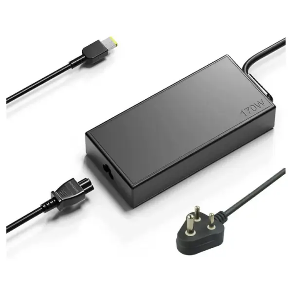 Lenovo Orignal Laptop Charger  20V  8.5A, 170W USB Pin
