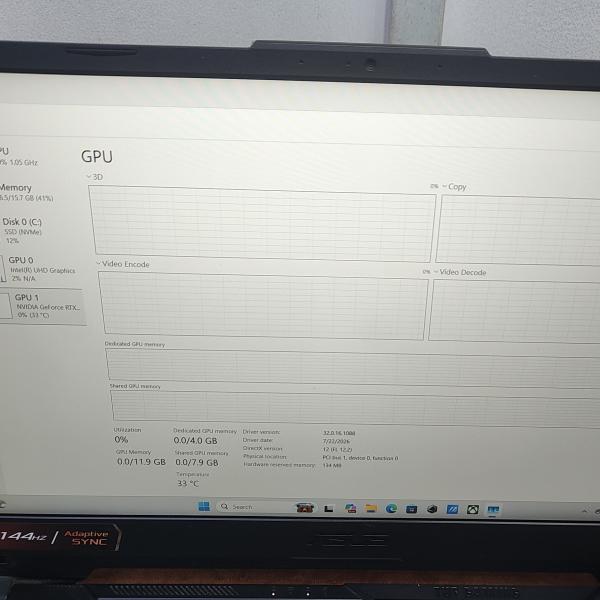 Asus laptop i511th gen DDR4