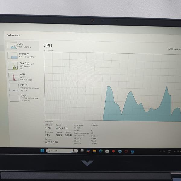 Victus laptop i5 12th gen