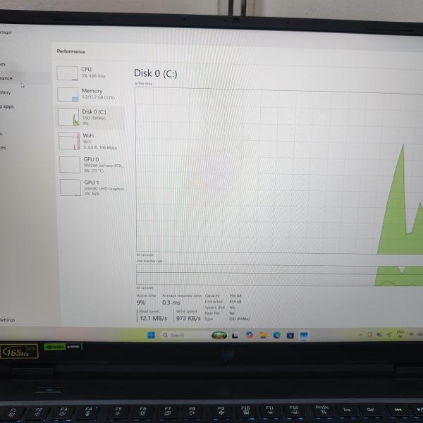 Acer predictor hales rtx 4060 core i9 4th gen