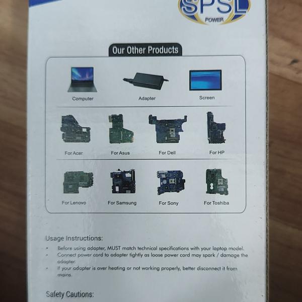 Laptop adapter model spso15 90w 19v 4.7A  7.4*5.0mm
