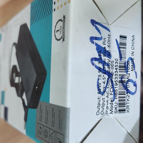 laptop charger sam65 fcyhpad-005