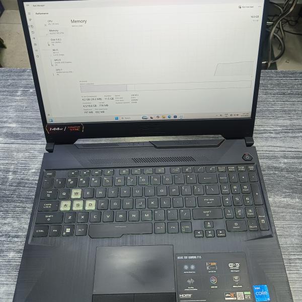 Asus TUF F15 FX506HC Core i5 11genration