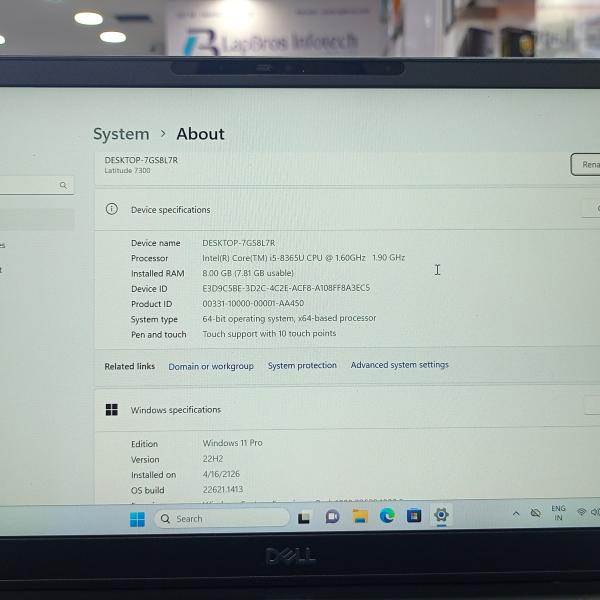 Dell latitude 7300