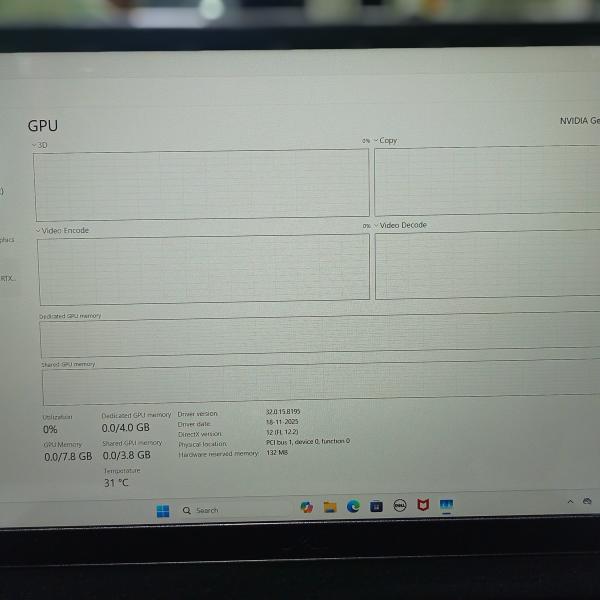 Dell G-15 i5 12th gen rtx-3050