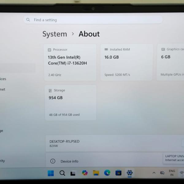 Lenovo loq i7 rtx 4050